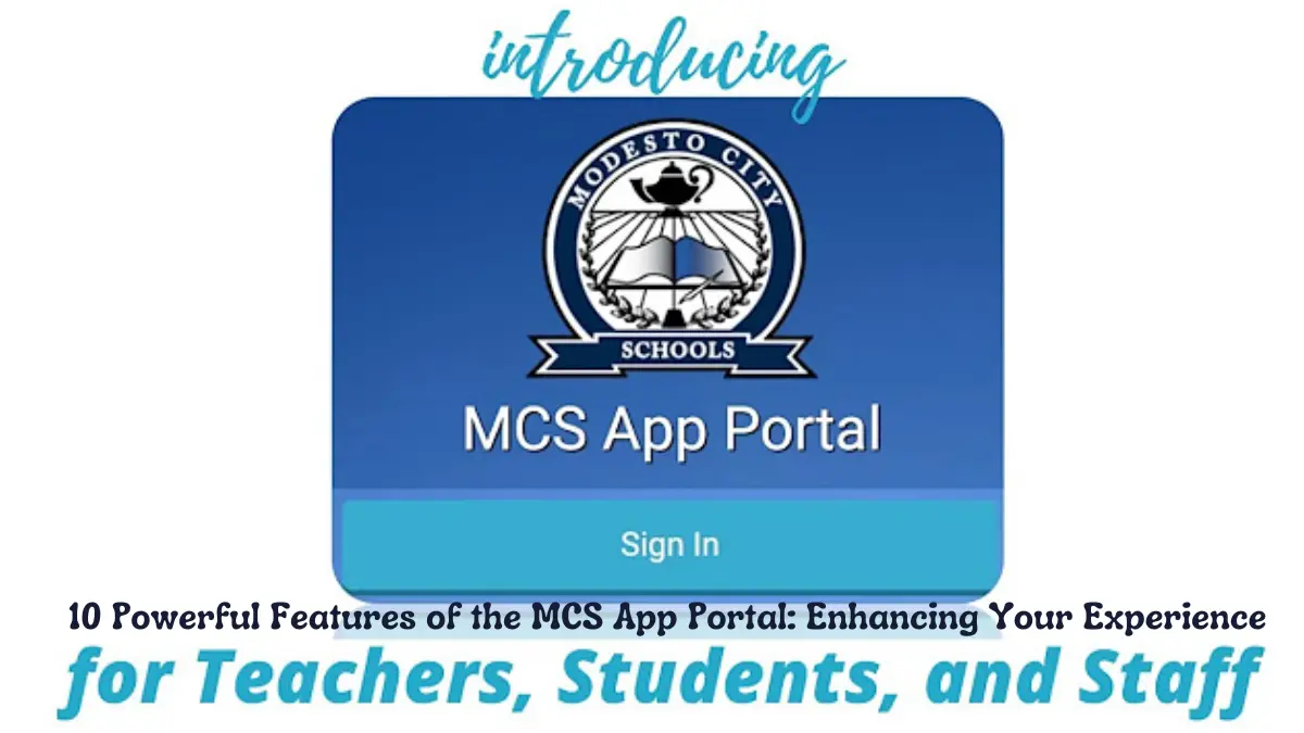 MCS App Portal